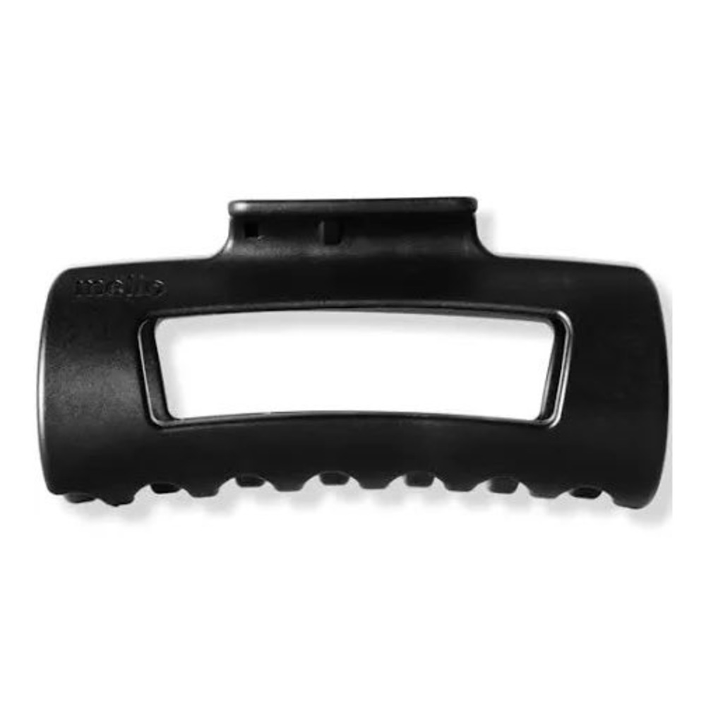 Mello Cloud Claw Clip Licorice Matte Black Hair Accessory New